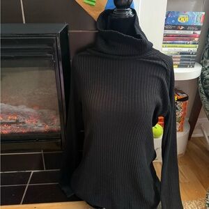 Black Turtleneck Sweater